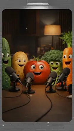 talking veggies