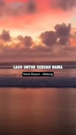 Lagu untuk sebuah