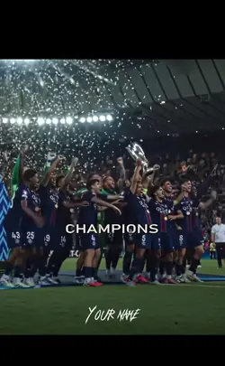 PSG champion Europe