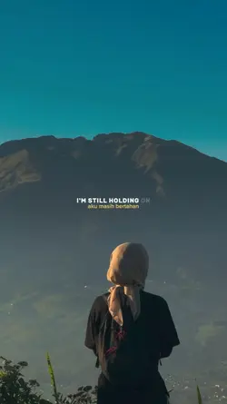 I'M still holding on