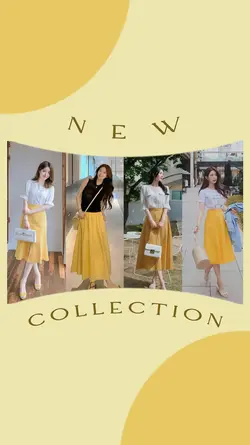 YELLOW SKIRT FASHION