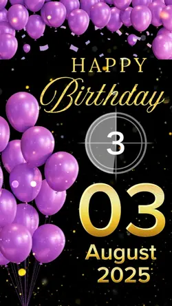 birthday 03 August 