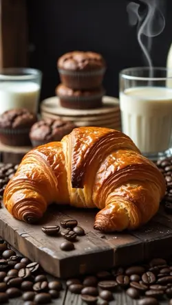 Food Art Croissant