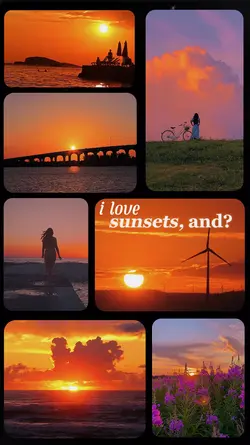 i love sunsets 