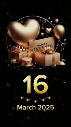 hbd 16 march 2025