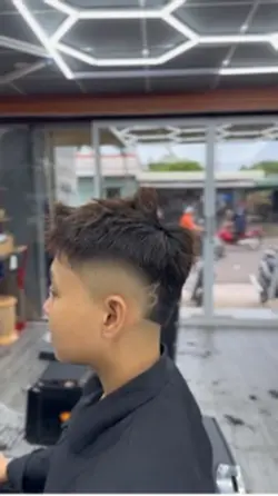 Mẫu tóc buzz fade 