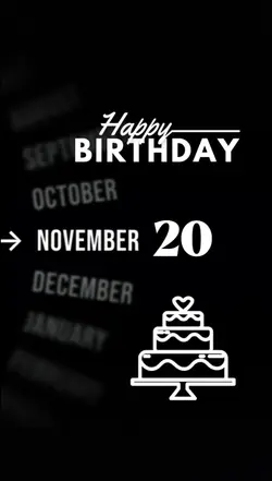 20 november bday