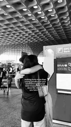 saying goodbye frien