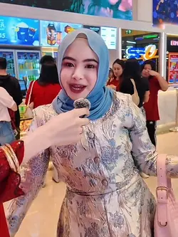cewe Thailand hijab 