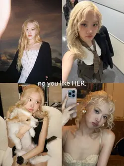 you like her not me