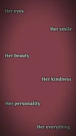 special to her