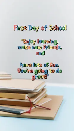 First Day of School