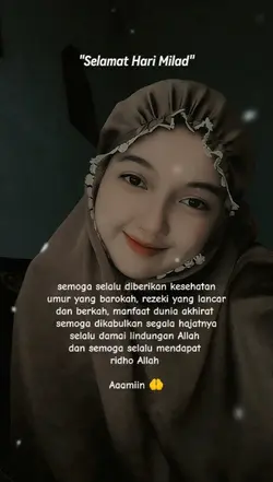 selamat hari milad