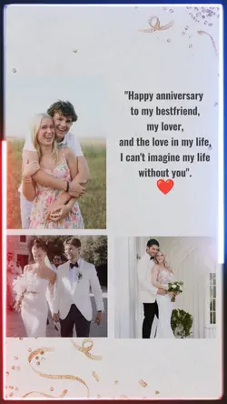Happy anniversary 