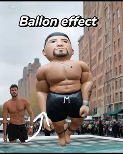 Ballon effect 