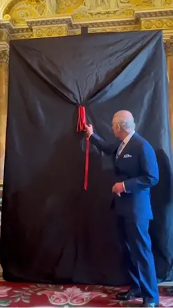 Royal unveiling