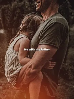 Me with my father 
