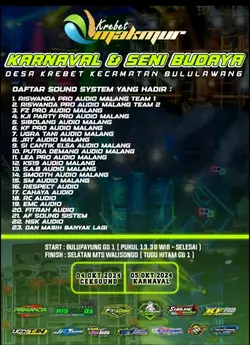 Jadwal Karnaval 