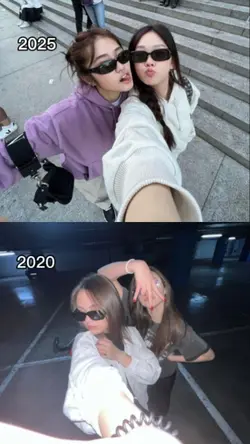 2020 vs 2025 bestie 