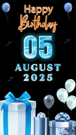 Birthday 5 August