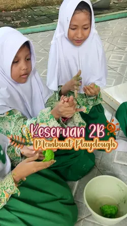 membuat Playdough