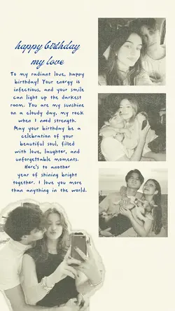 BIRTHDAY LOVE