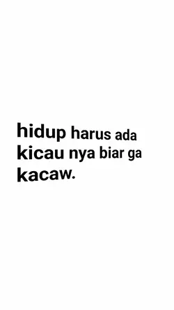 Hidup Harus Ada