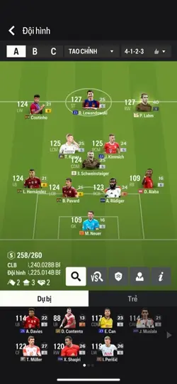 Mẫu Fc Online