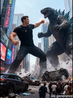 Me vs Godzilla