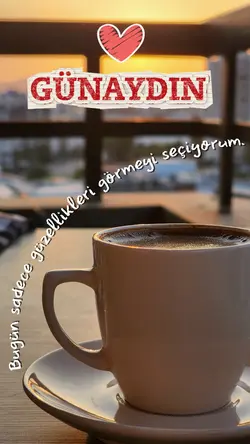 Günaydın kahve