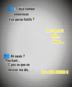 Amoureuse des persos