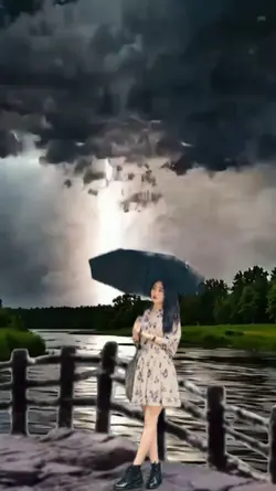 flash of lightning