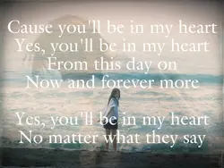  u'll be in my heart
