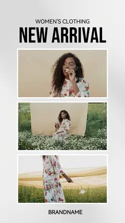 C2B Fashion Women's Clothing Minimalist
Style Template Ads