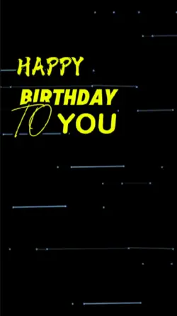 HAPPY BIRTHDAY