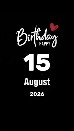 Hbd 15 August 2026