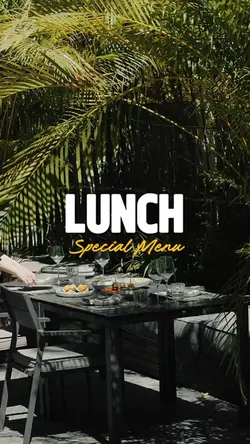 Lunch Menu