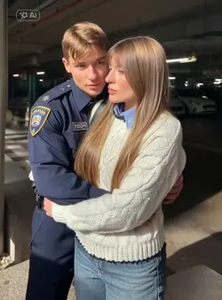 hug boyfriend police