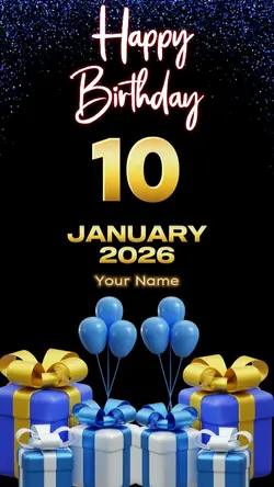 BIRTHDAY 10 JANUARY