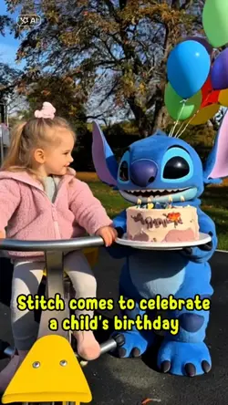 AI child's birthday