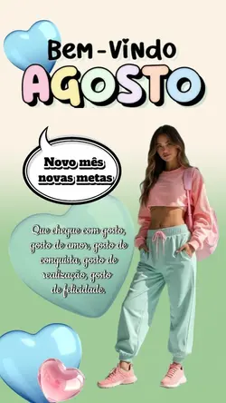 Bem-vindo Agosto