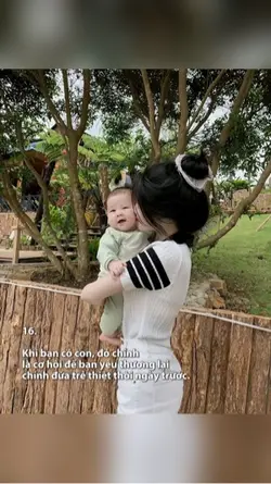 khi bạn có con..