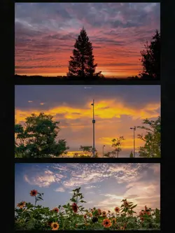 3 photos with lyrics