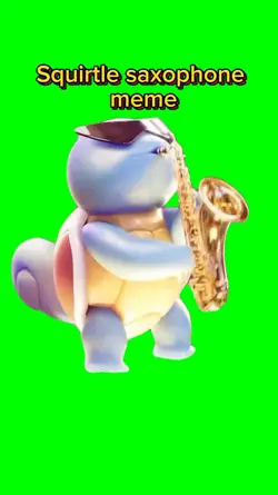 Squirtle saxophone 