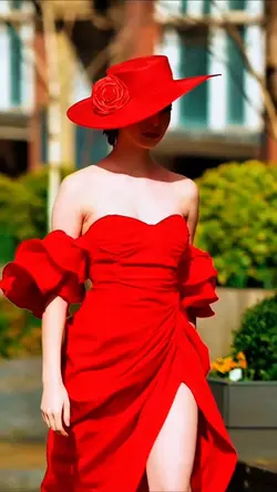 Lady in Red 🌹🌹