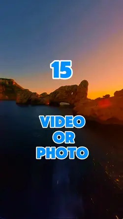 15 video or photo