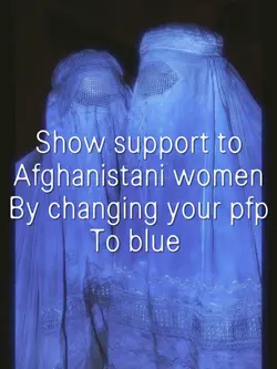 Blue burka Afghanist