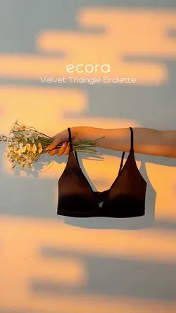 triangle bralette