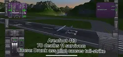 Plane crashes be lik