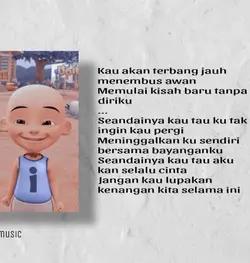 upin curhat sedih